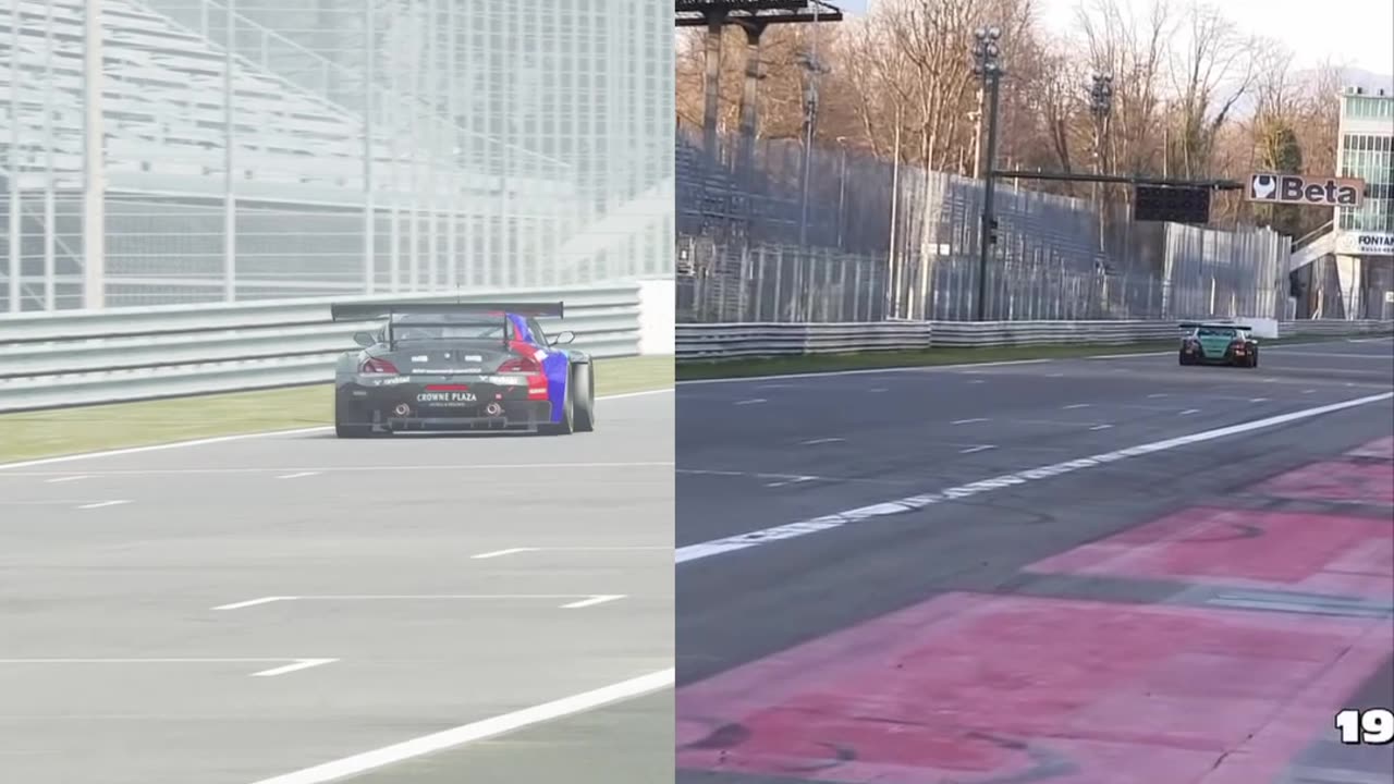 2/4 - BMW Z4 GT3 Assetto Corsa vs Real Life: Side-by-Side Comparison!