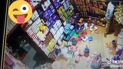 When a Lion entered into a Shop