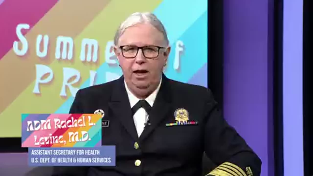 Assistant Secretary for Health Adm. Rachel Levine declares it is the Summer of Pride