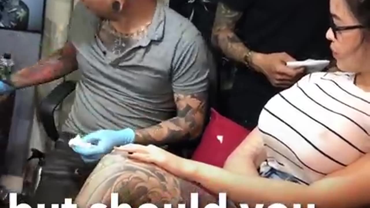 New prank prank tattoo effect viral video
