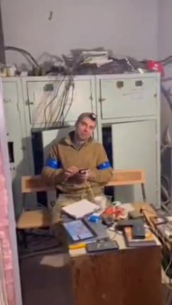 The fortified headquarters of "Azov" are located in the basement of school number 15 in Mariupol