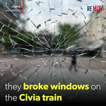 Moroccan Youths Destroy Spanish Train