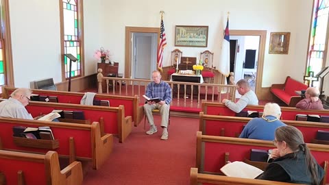 Vernon Chapel Bible Study (Hebrews Ch.6-7) led by Woody Sadler 2/14/2024