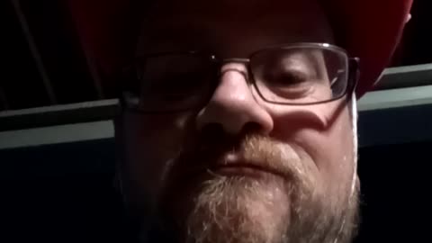 Me with granddaughter's Hat