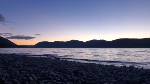 McDonald Lake - Sun Set