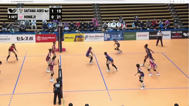 20221127 V-league AGEO vs HIMEJI
