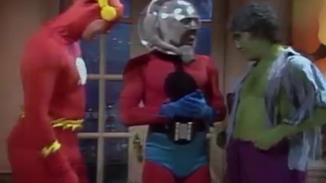 SNL SUPERHERO SKIT