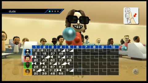 Wii Sports Bowling Game37 Part1