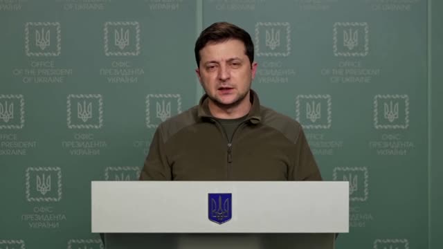 'We have to hold out': Zelenskiy says Russians will attack Kyiv at night