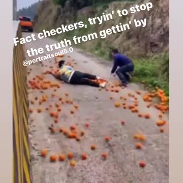 Fact checkers , trying to stop the truth from getting out. 🤣😂🤣😂