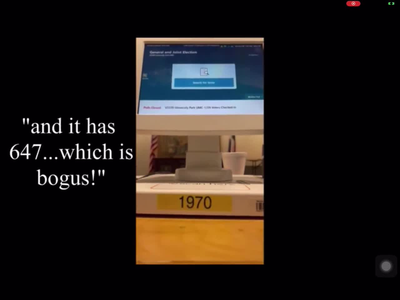 TEXAS Footage reveals that poll pads in Dallas were caught adding hundreds of voters