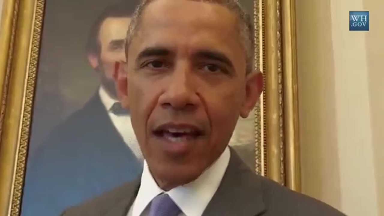 Barack Obama's April Fool's Day prank in 2015 (read description for context)