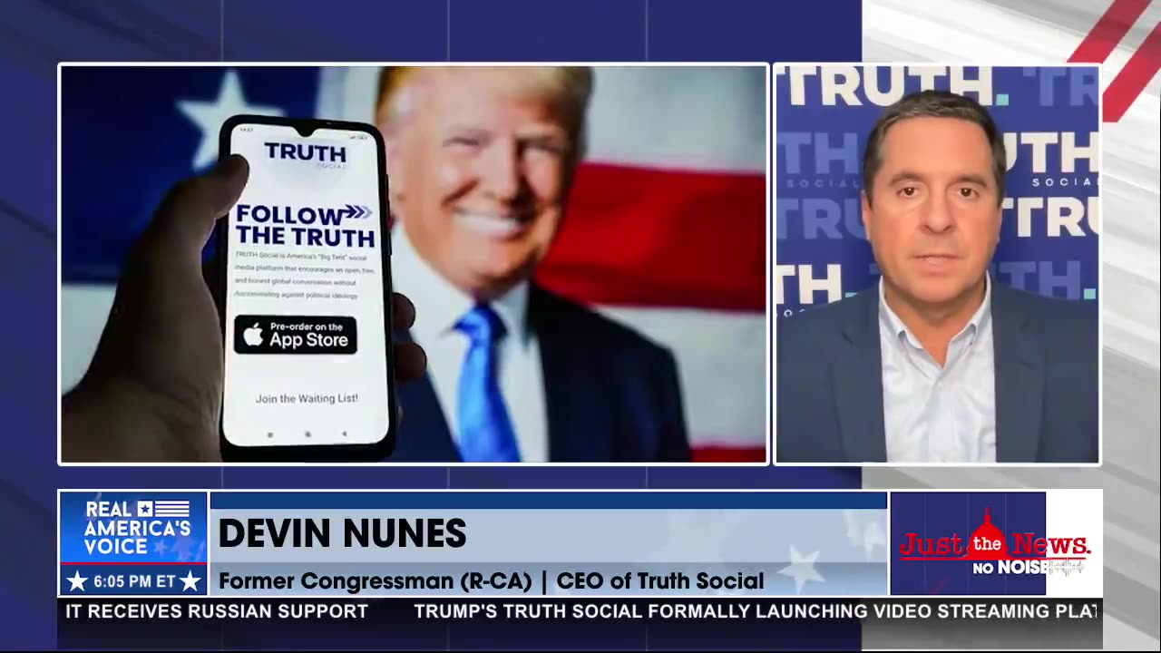 Devin Nunes announces new streaming service on Truth Social