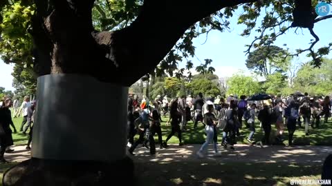 Melbourne - One Year Ago - Protest