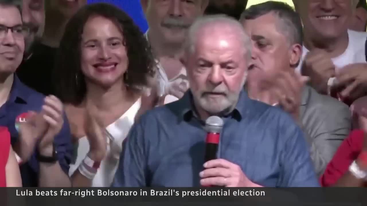 Lula wins Brazil’s presidential election, ousting incumbent Bolsonaro