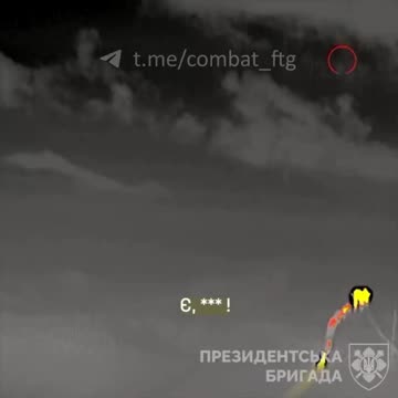 The downing of a Russian cruise missile on the approaches of Kyiv with a stinger