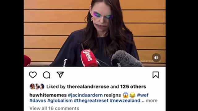 New Zealand leader Jacinda Ardern announces his resignation