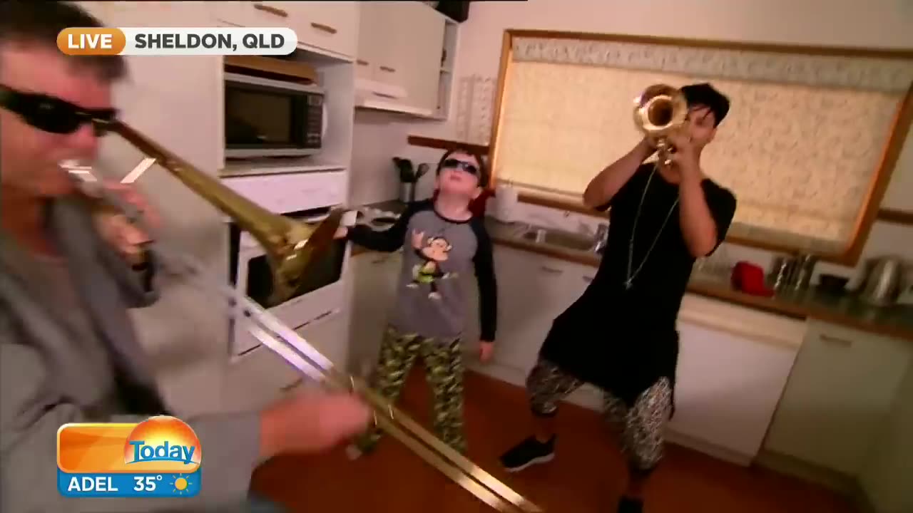 Timmy Trumpet joins Oven Boy for a TODAY Show jam _ TODAY Show Australia