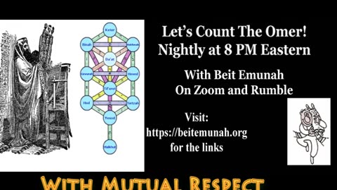 Omer Count with Rabbi Shlomo Nachman and Friends -- BeitEmunah.org. ALL are welcome!