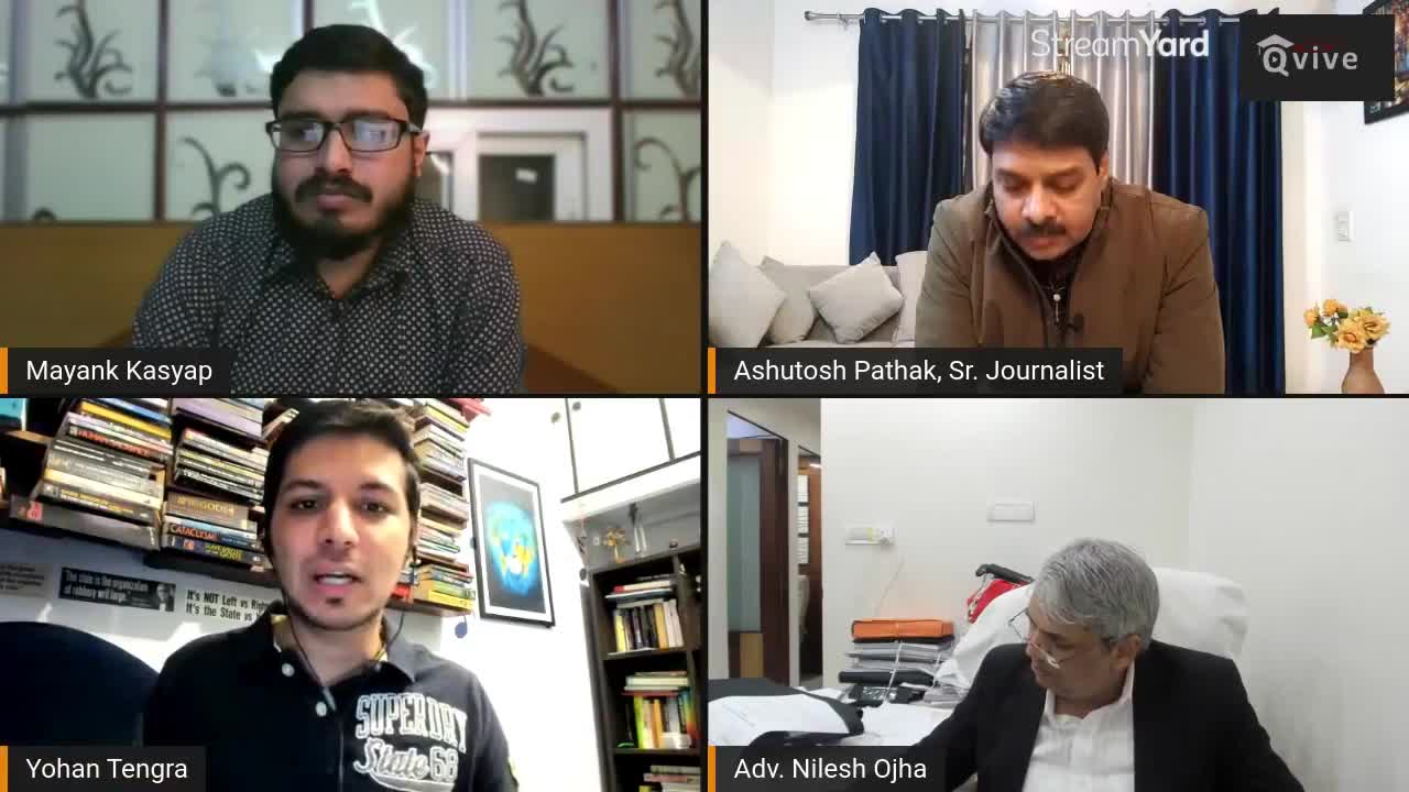 Nilesh Ojha & Yohan Tengra exposing reality behind mandates 17 Jan 2022