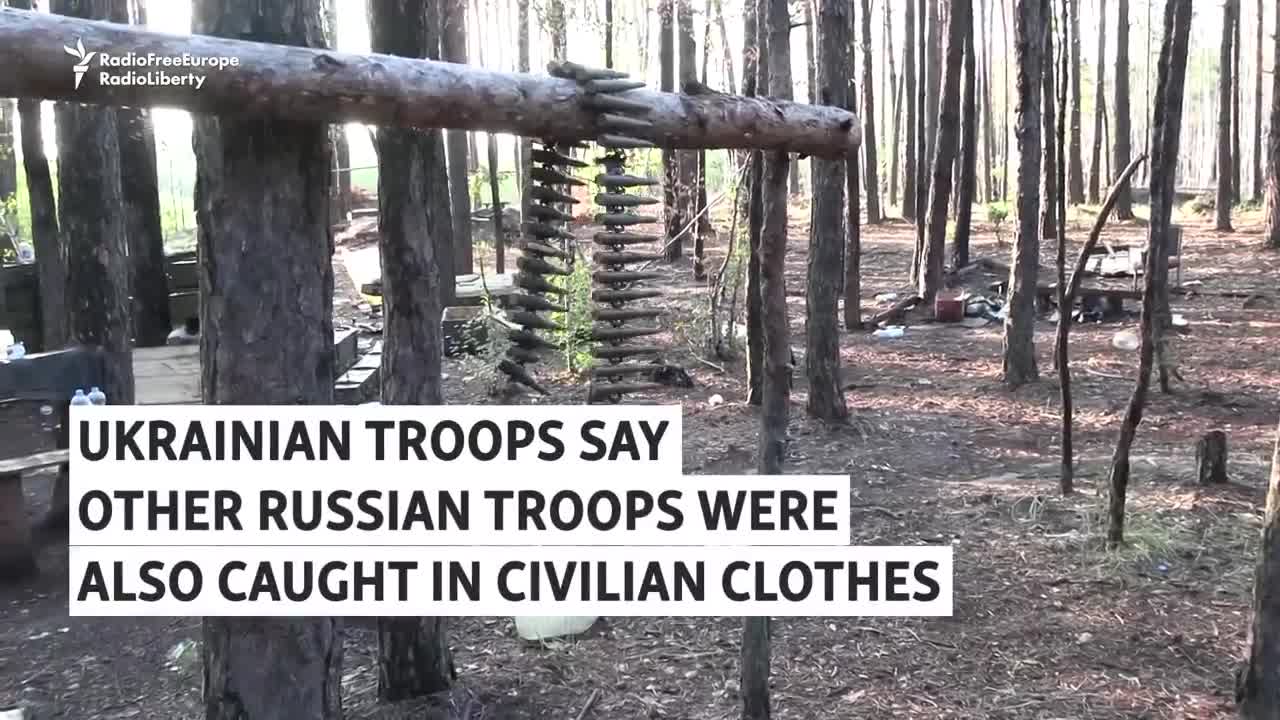 Ukrainian Troops Say Russian Soldiers Changed Into Civilian Clothes As They Fled