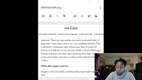 NEW YORKER RADIO HOUR LIES!!