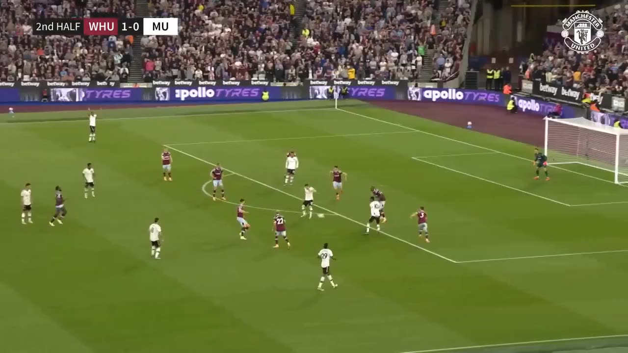 Highlight Manchester united (0) vs west ham (1)