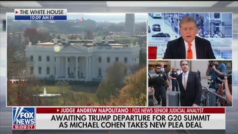 Napolitano Claims Cohen Guilty Plea: ‘Almost Literally the Tip of the Iceberg’