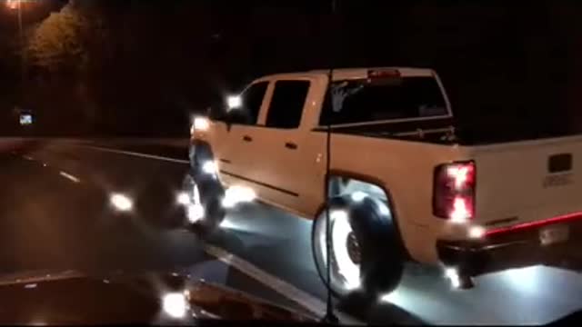 Rolling Up On Squatted Truck POS Ridin Dirty