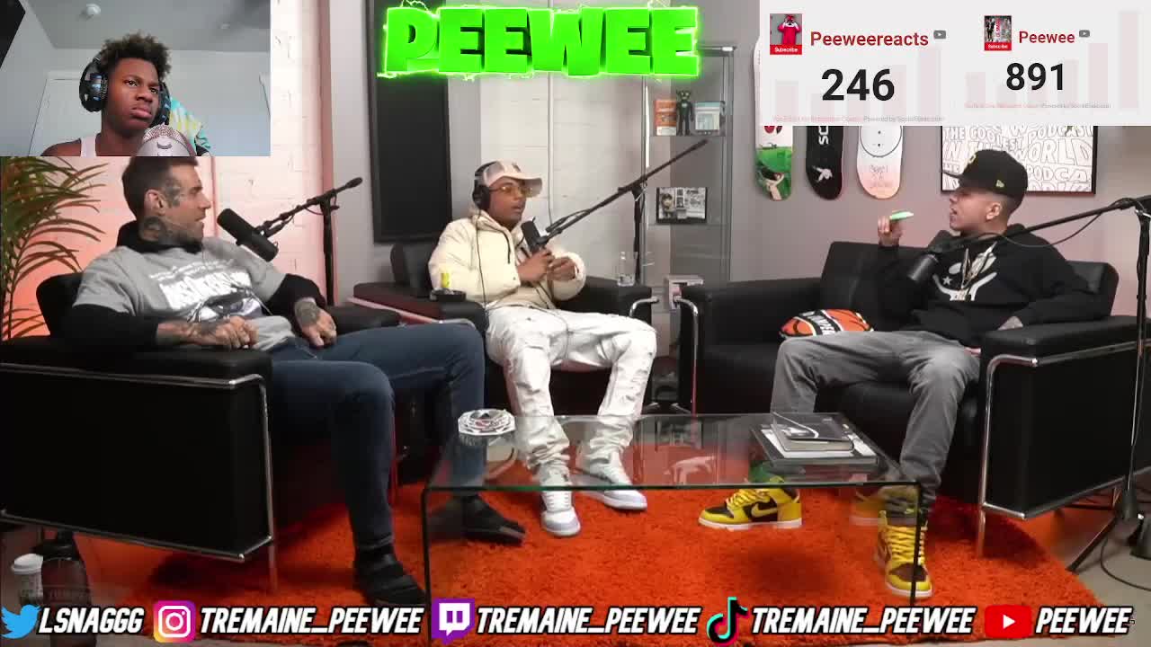 Peewee Reacts Fight Breaks Out During Interview with Suspect & Kelpy