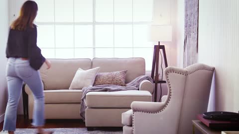 The Fremont Sofa with Reversible Chaise