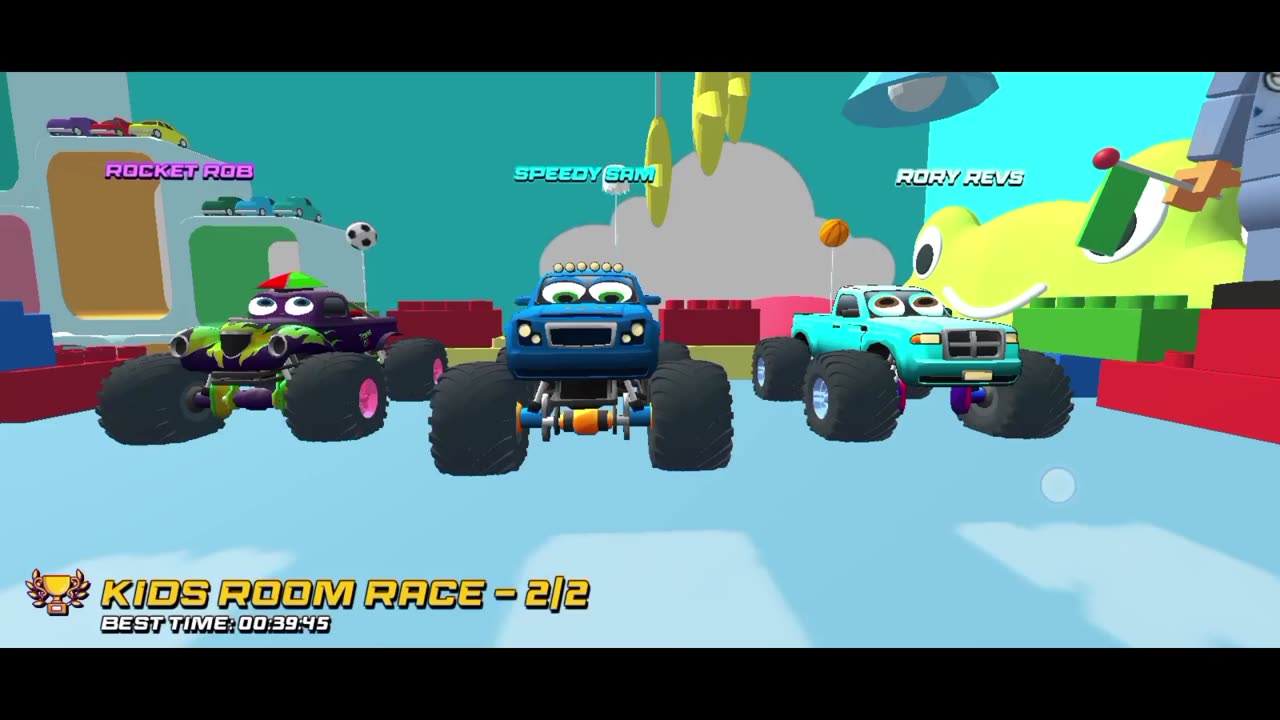 monster trucks kide game 3