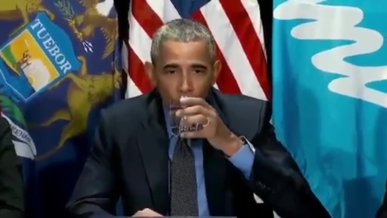 PRESIDENT OBAMA MOCKING THE PEOPLE OF FLINT MI