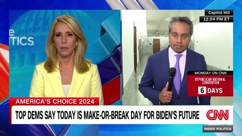 House Democrats had a meeting about Biden's future. Hear what said as they left