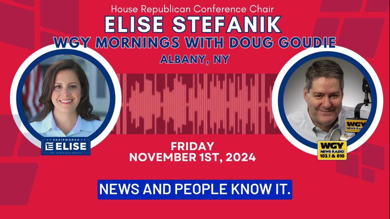 Elise Joins Doug Goudie on WGY Mornings 11.01.2024