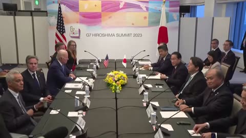 Biden Again Ignores Questions As Press Is Herded Out Of Meeting With Japanese Prime Minister