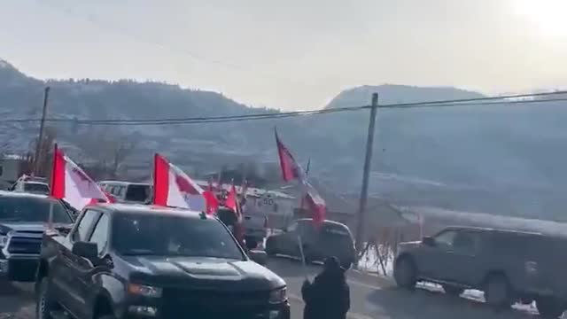 Look another Convoy! BC/Washington Border