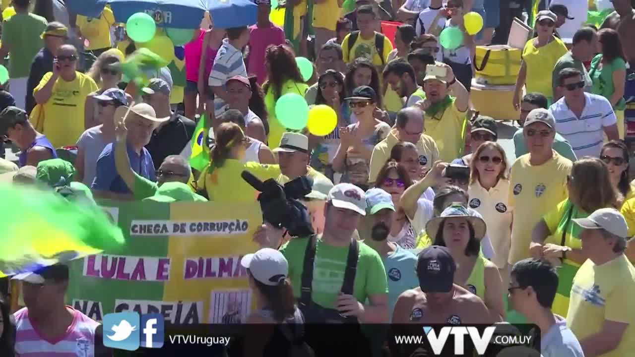 VTV NOTICIAS: BRASIL PROTESTAS