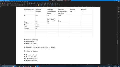 French 25 pronoms compléments Part 2 (conbinaisons)