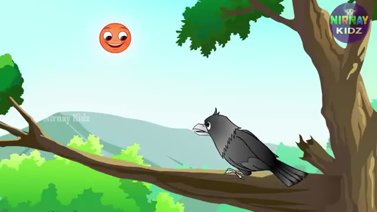 Thirsty Crow Story in English Moral stories for Kids Bedtime Stories for Children----