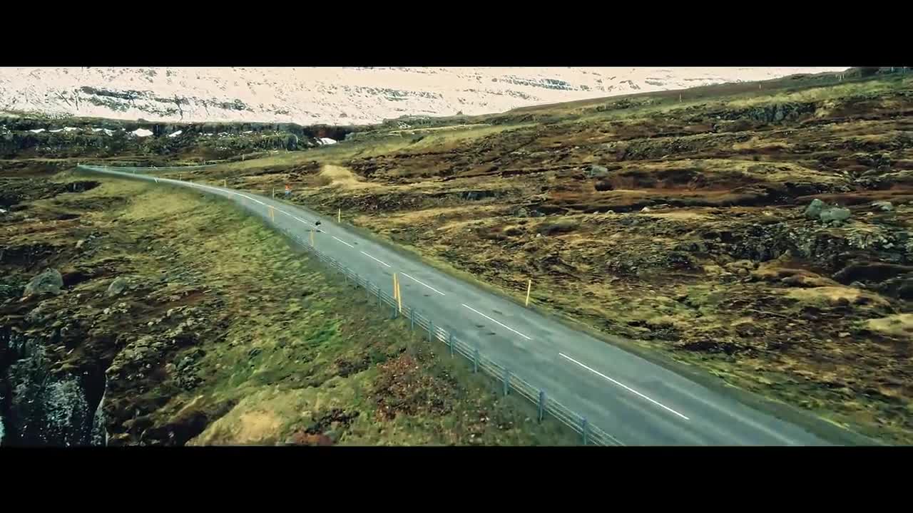 Recreating the Walter Mitty Longboard Scene in Iceland!