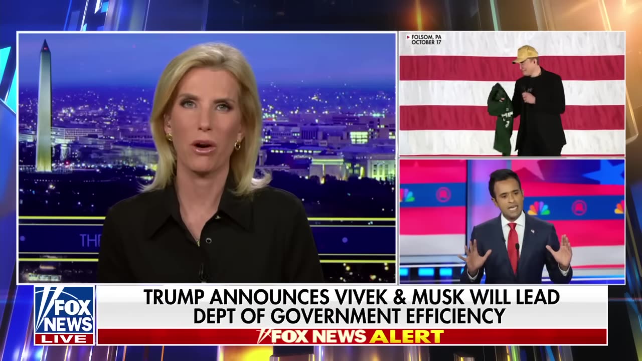 BREAKING NEWS_ Trump names Elon Musk and Vivek Ramaswamy to lead Department of Government Efficiency