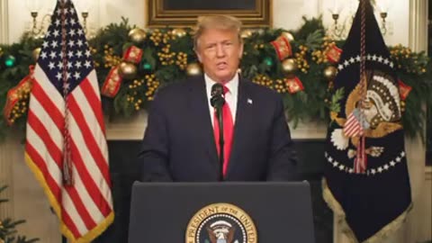 Statement by Donald J. Trump, The President of the United States