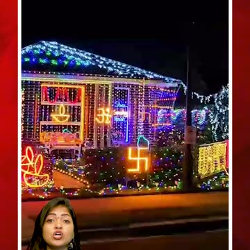 కానీ ఇండియా కాదు!| #diwali #celabrations #othercountry #indian #festival #ytshorts