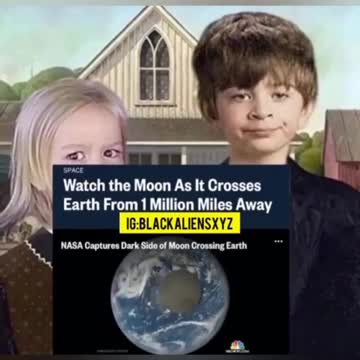 WATCH THE MOON AS IT CROSSES EARTH FROM 1M MILES AWAY