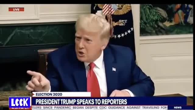 Trump “Snaps ”at The Reporter brutly