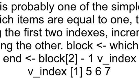 Get index of vector between 1nd and 2nd appearance of number 1