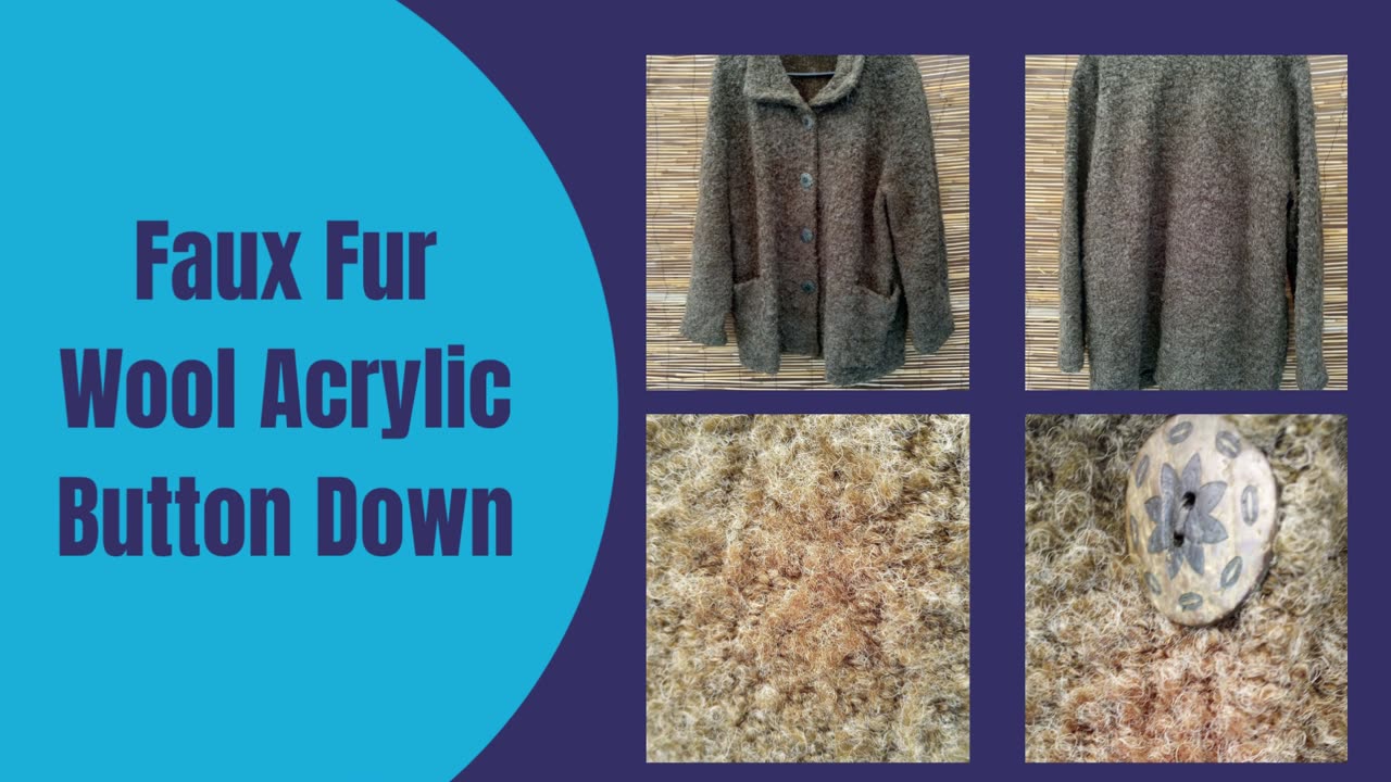 Focus Faux Fur Fuzzy Jacket