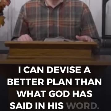 Trust God's Plan, Even When It Seems Strange - Calvary Chapel Fergus Falls