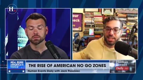 Raheem Kassam and Jack Posobiec are having a conversation about Trump's proposal